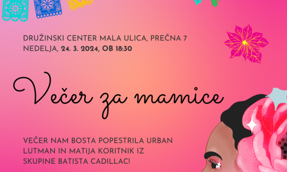 VECER ZA MAMICE LETAK