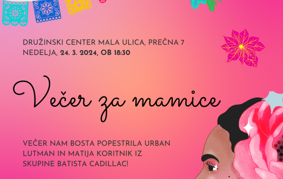 VECER ZA MAMICE LETAK