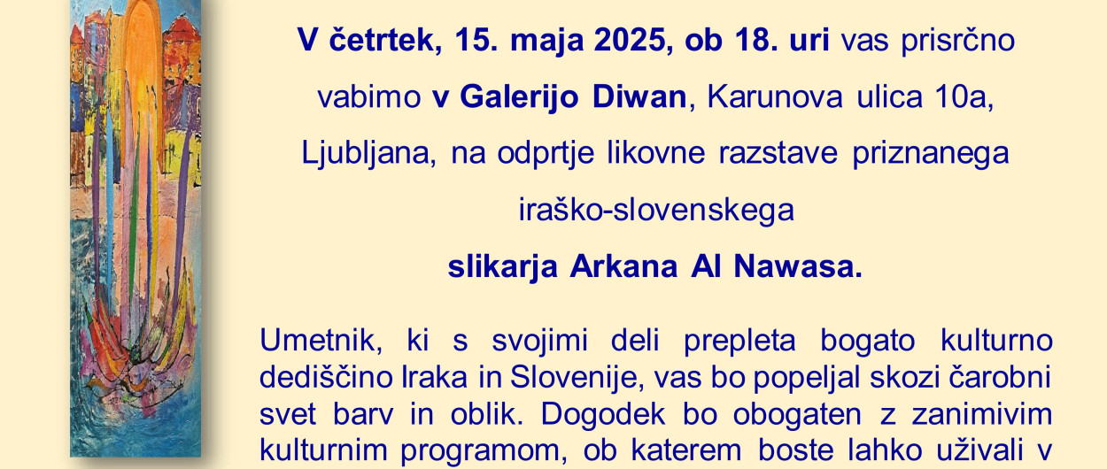 Vabilo na razstavo