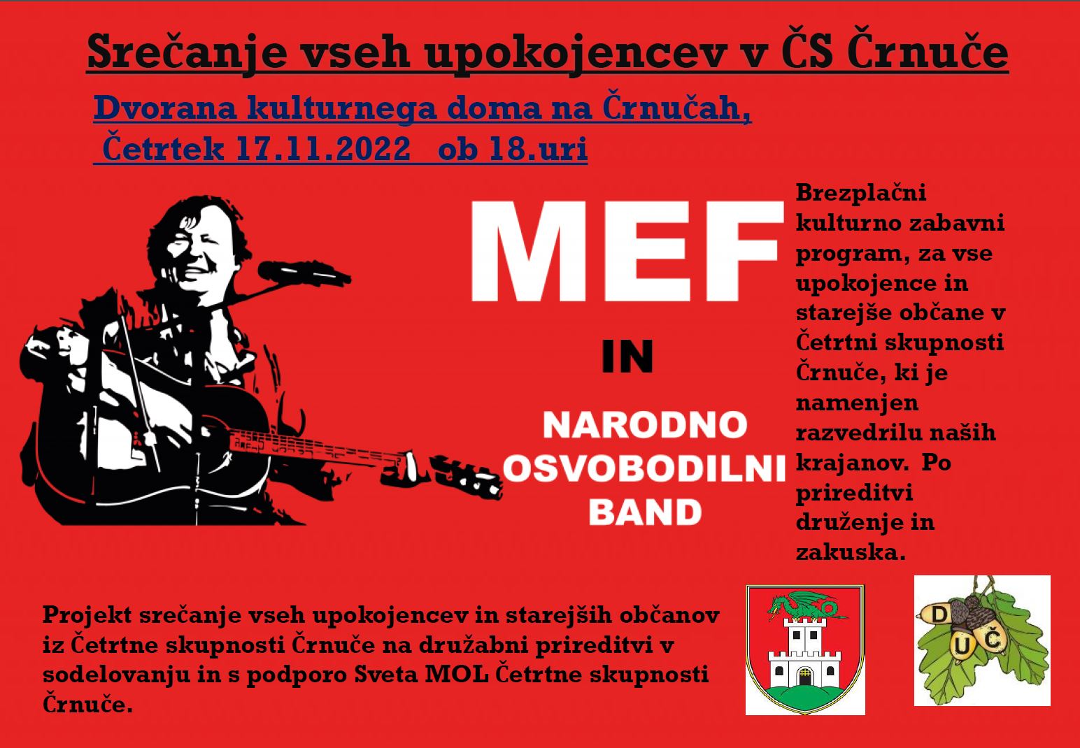 Vabilo MEF 