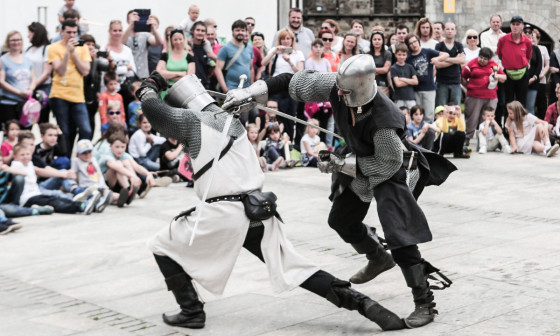 Viteski dvoboj. Foto: arhiv Ljubljanski grad