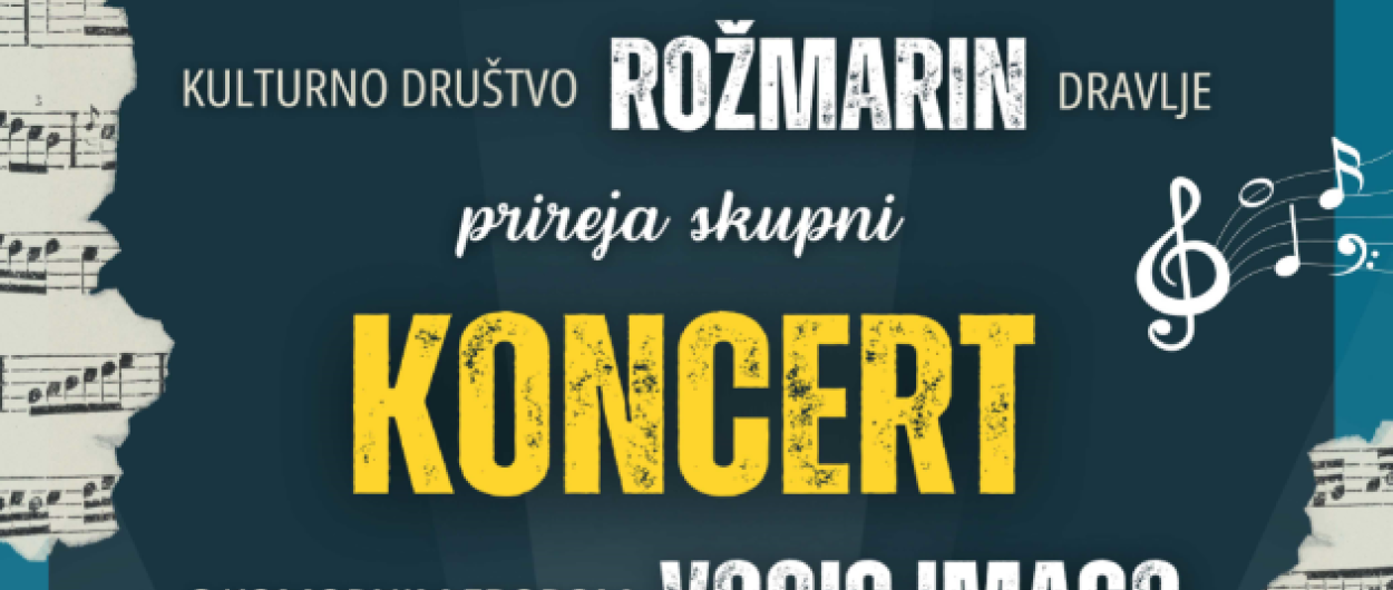 Banner koncerta. Vir: ČS Dravlje