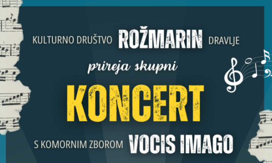 Banner koncerta. Vir: ČS Dravlje