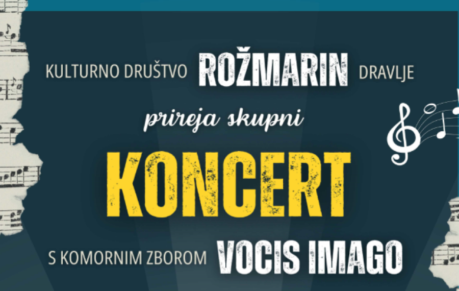 Banner koncerta. Vir: ČS Dravlje