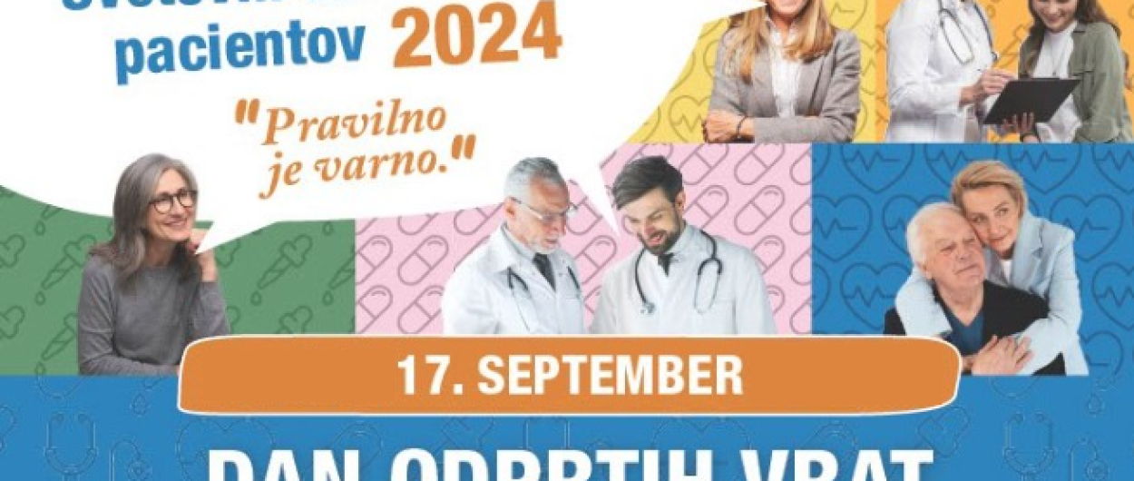 Banner Dan odprtih vrat ZD Ljubljana
