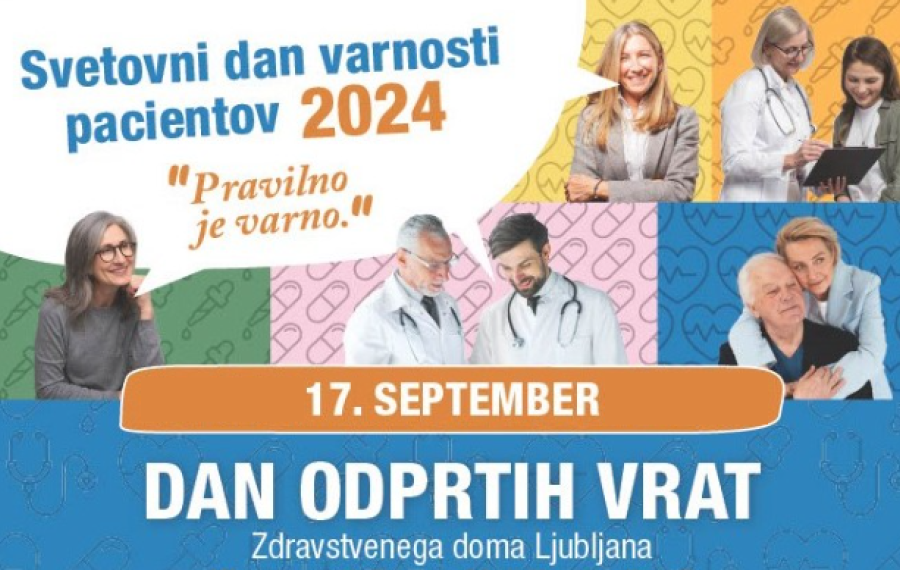 Banner Dan odprtih vrat ZD Ljubljana