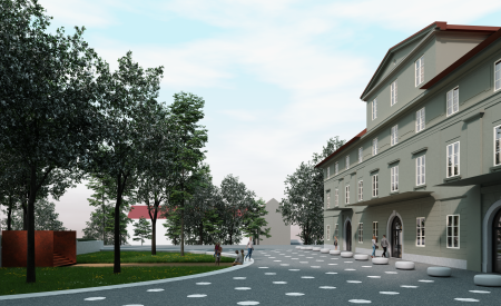 Zahodna fasada ZUR 2 avtor Scapelab IN d.o.o.