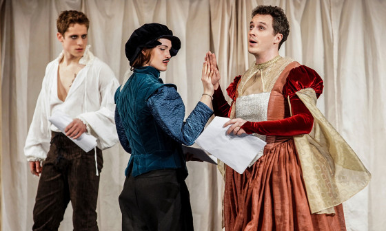 Zaljubljeni Shakespeare Beogradskega dramskega pozorišta. Foto: Dragana Udovicic, vir MGL