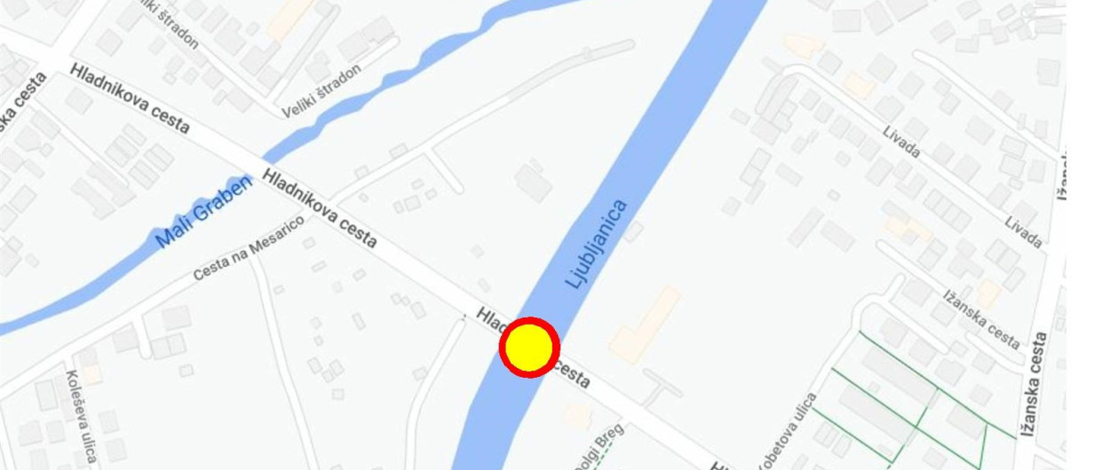 Zemljevid zapore. Vir: arhiv MOL