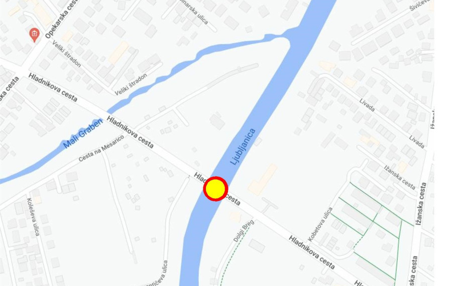 Zemljevid zapore. Vir: arhiv MOL
