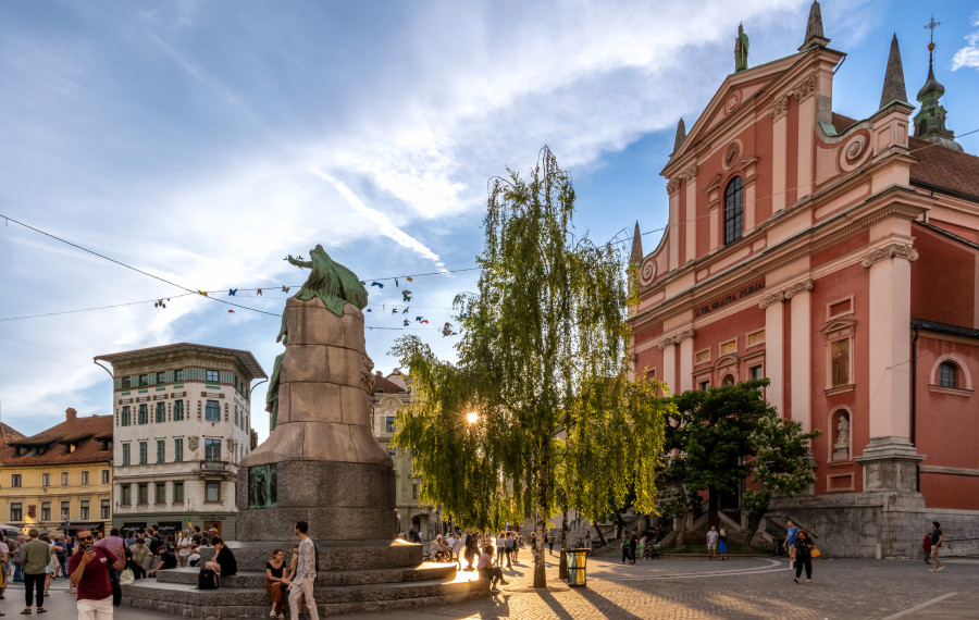 Zelena in cvetoca Ljubljana 