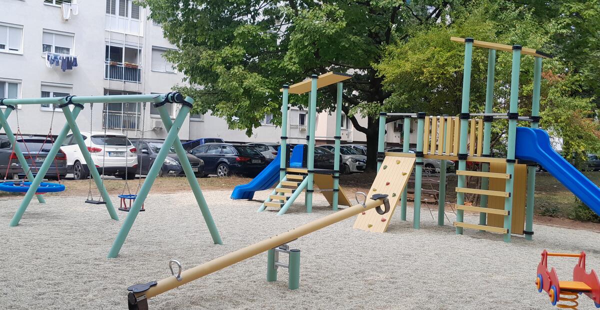 Prenovljeno otrosko igrisce. Foto: arhiv Nove Jarse 2