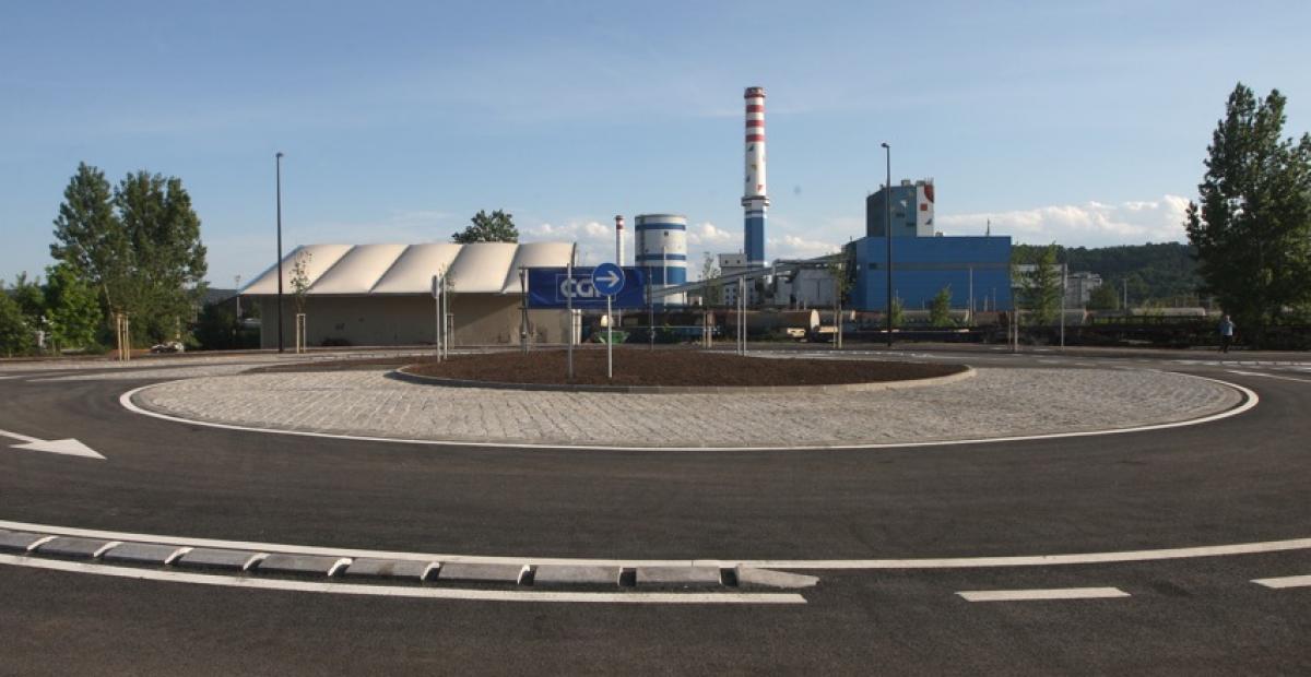 Letališko med Bratislavsko in Emporiumom smo uredili v štiripasovnico, foto: Nik Rovan
