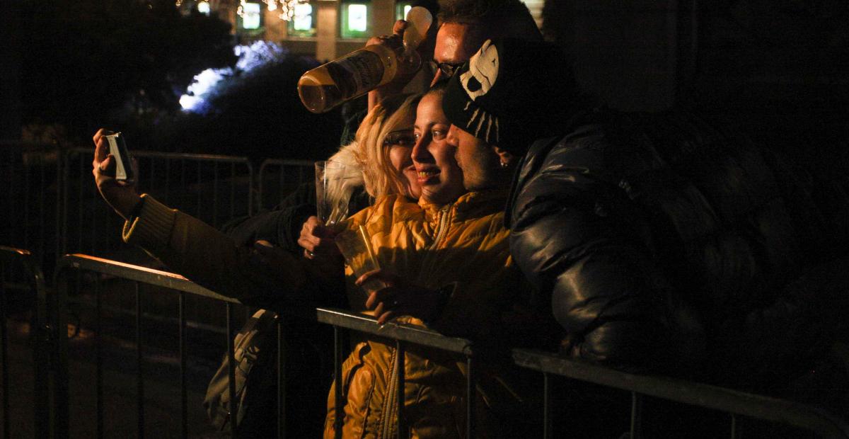 silvestrovanje na prostem