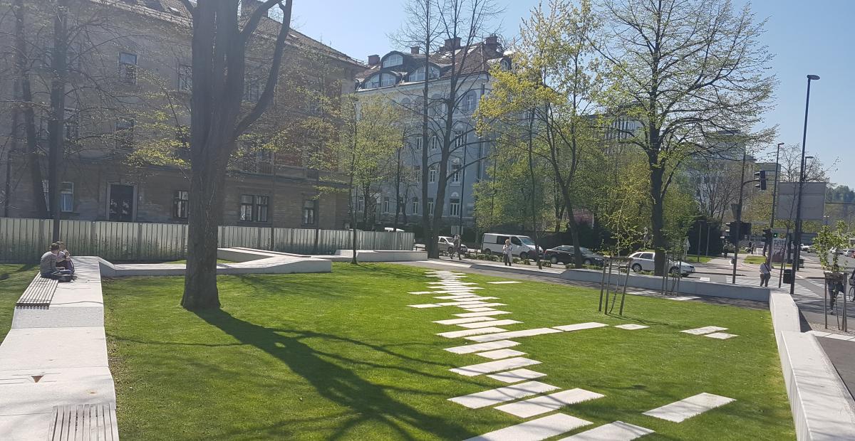 Tomanov park, foto: Nuša Krajnc