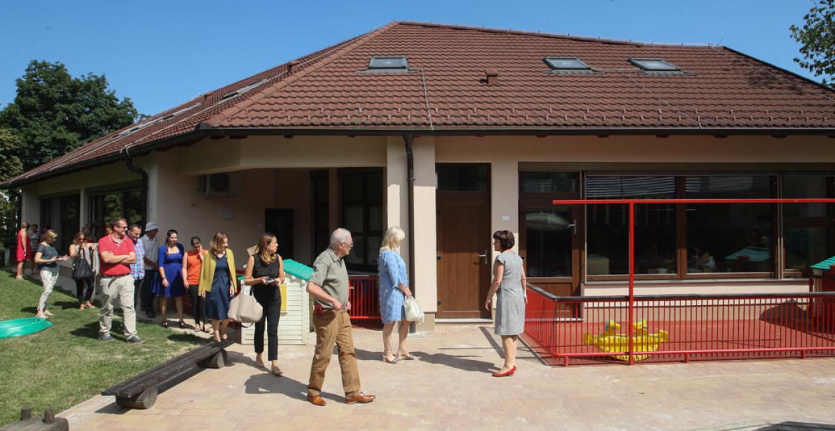 Energetsko prenovljena enota Vrtca Otona Župančiča, foto: Nik Rovan