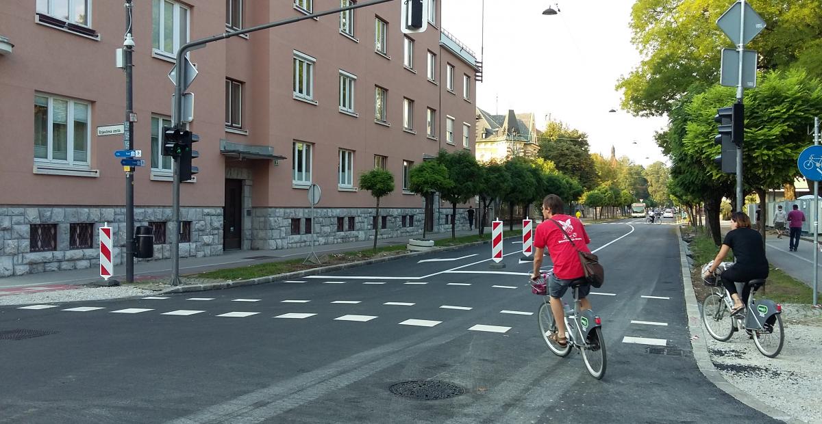 Prenovljena Presernova cesta, foto: Vita Kontic