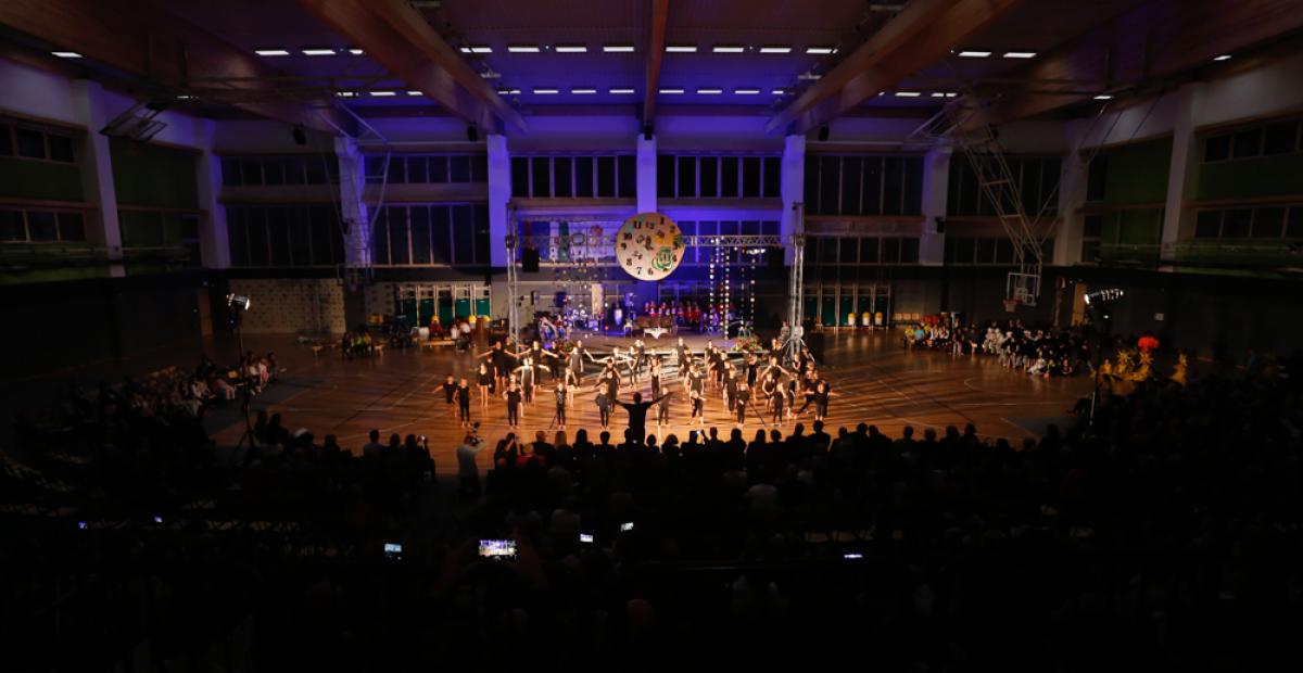 Proslava ob 80. obletnici šole v novi telovadnici, foto: Nik Rovan