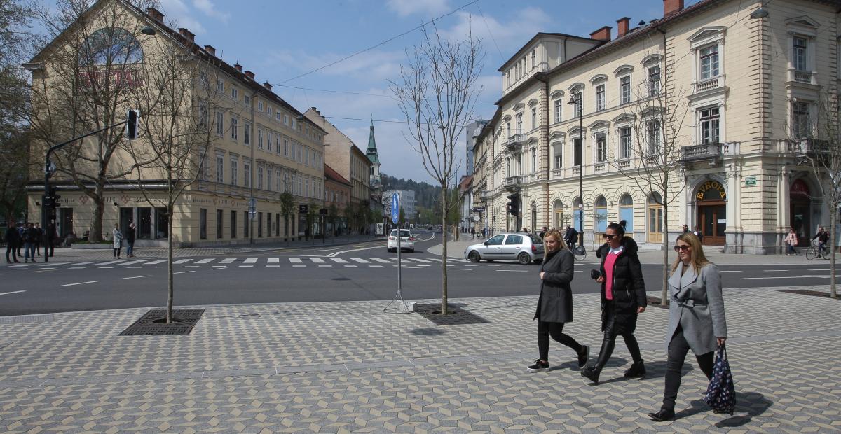 Pogled na Gosposvetsko iz Slovenske, foto: Nik Rovan