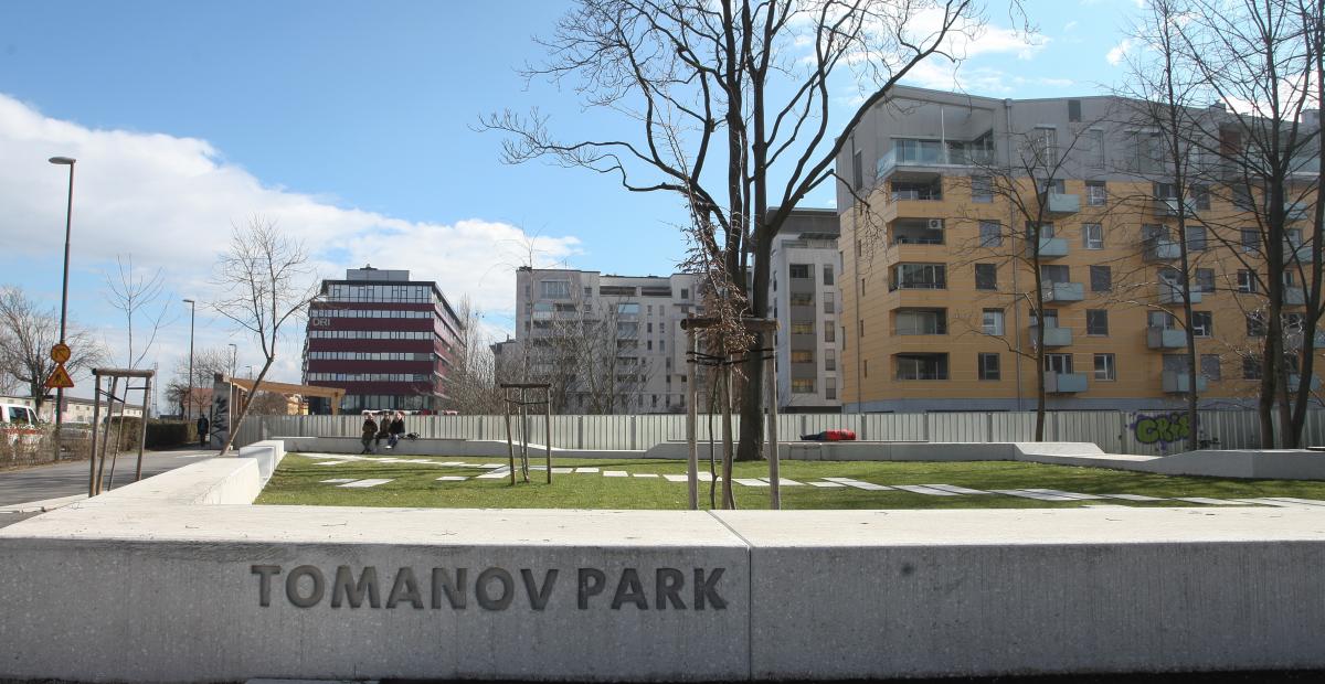 Tomanov park, foto: Nik Rovan