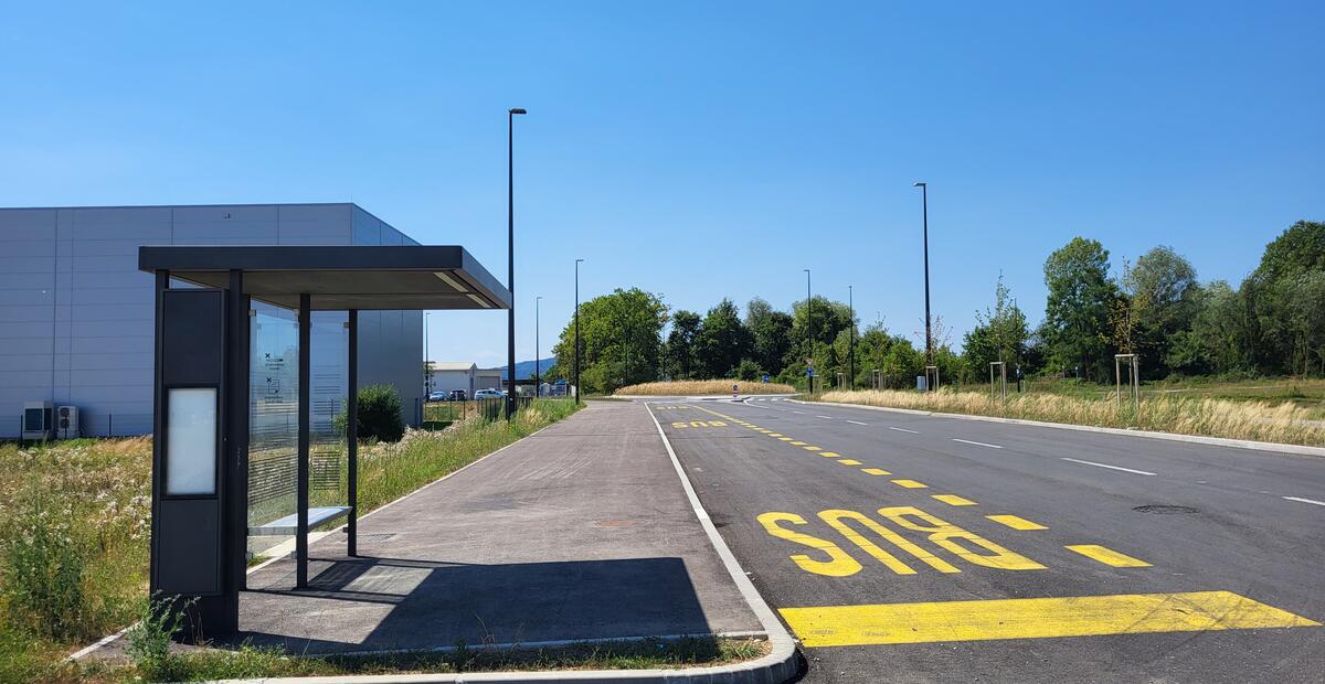 novo avtobusno postajališče