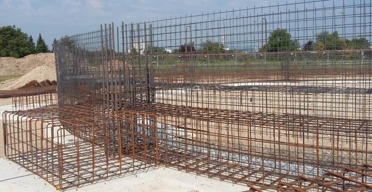 Širitev pokopališča Žale v letu 2019 - armatura žarne oaze, foto: arhiv MOL
