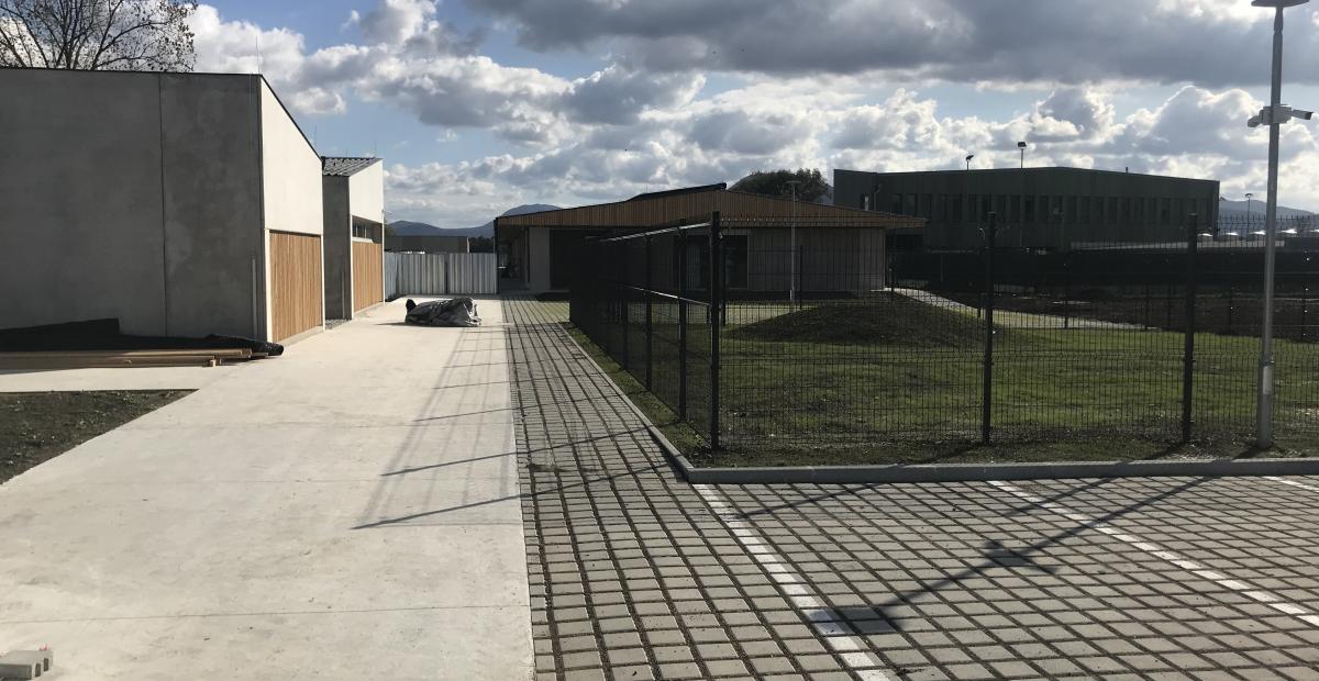 Dokončujemo 1. fazo Zavetišča za zapuščene živali v Ljubljani - zunanja ureditev, foto: arhiv MOL