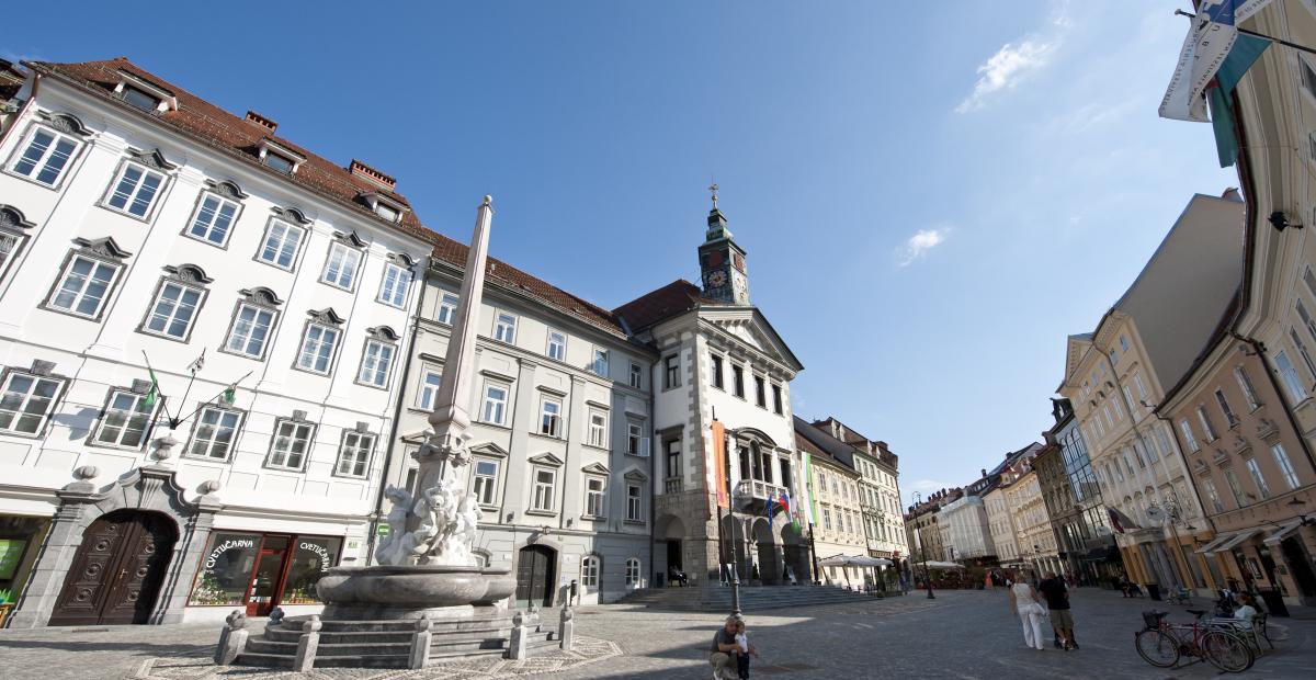 Mestni trg, foto: G. Murn, vir: Turizem Ljubljana