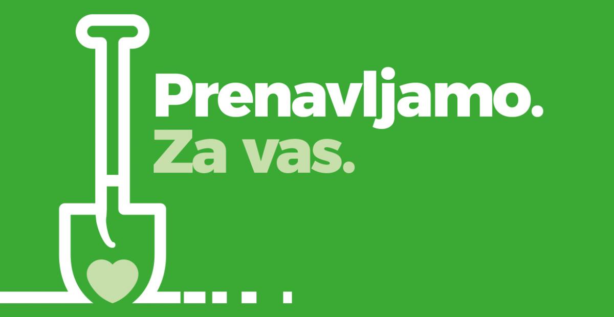 Prenavljamo za vas