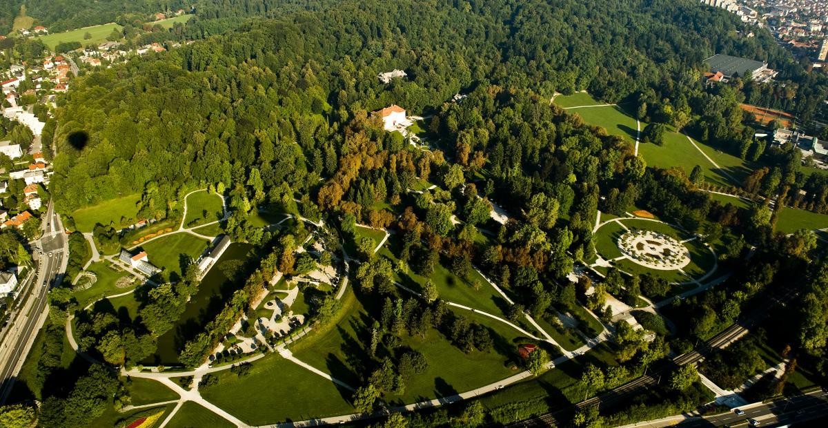 Tivoli Roznik and Sisenski Hrib Nature Park in the middle of Ljubljana photo B.Ceak source MOL