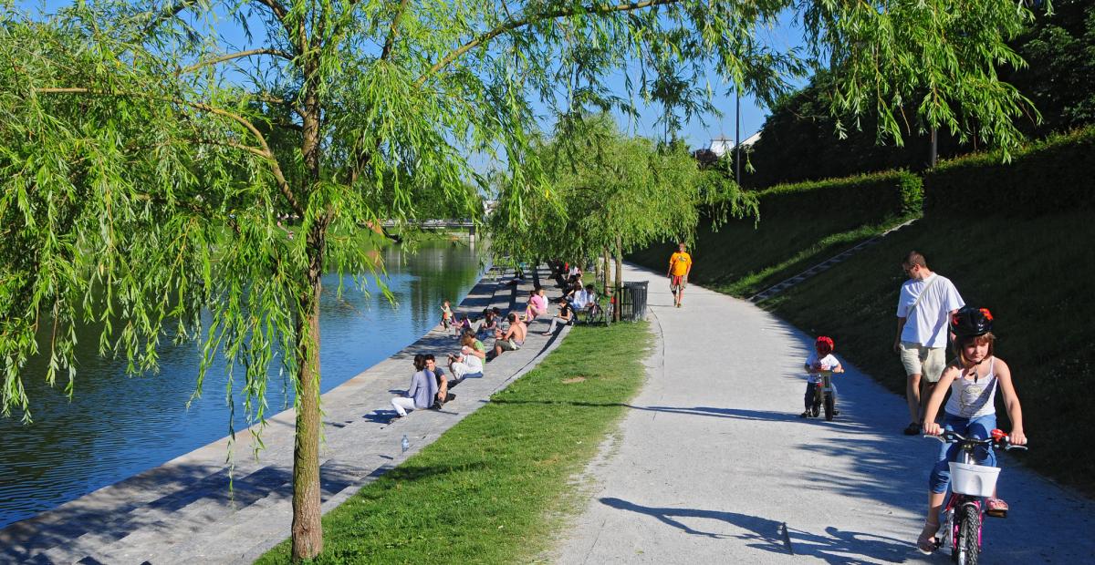 Trnovski pristan, foto: D. Wedam, vir Turizem Ljubljana