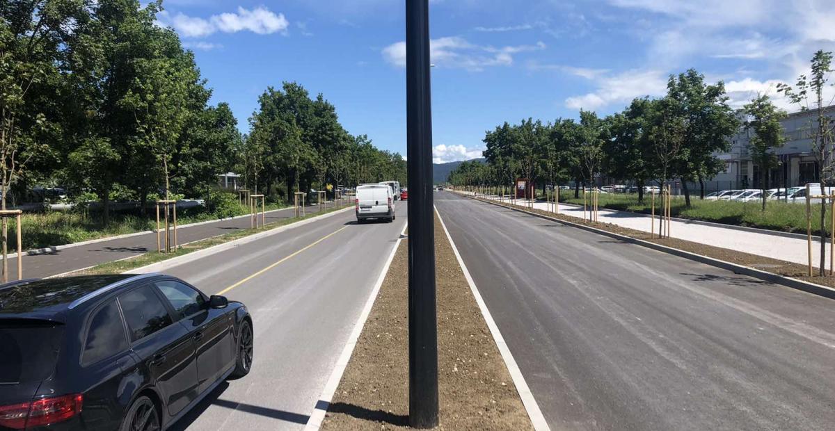 Letališka bo v letu 2020 postala štiripasovnica, foto: Arhiv MOL