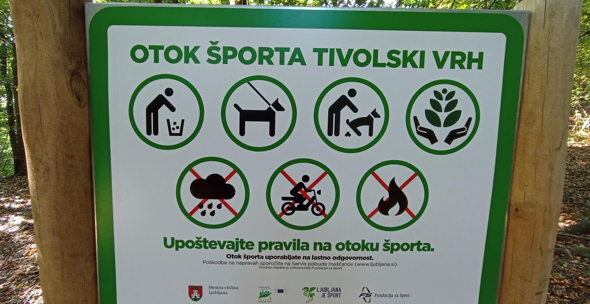 otok sporta Tivolski vrh 1