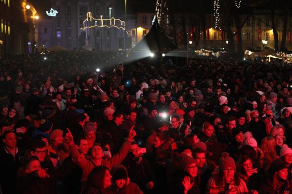 silvestrovanje na Kongresnem trgu