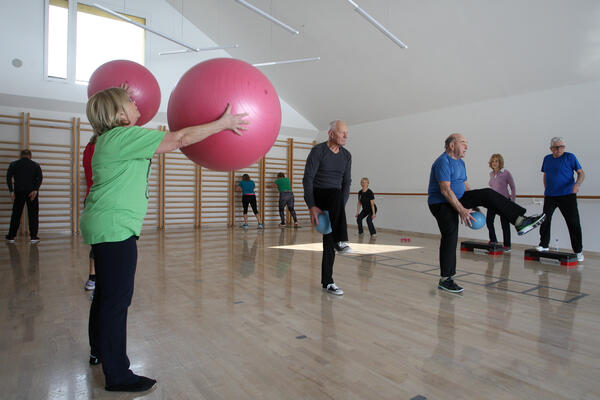 Seniors staying active. Photo: N. Rovan 