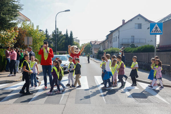 3D zebre so se razveselili tudi otroci. Foto: N. Rovan