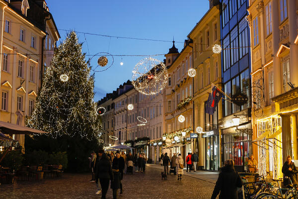 Praznicna osvetlitev. Foto: N. Rovan