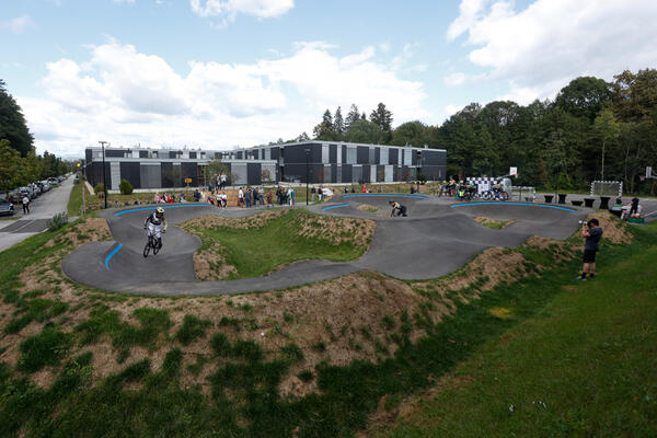 the bike park