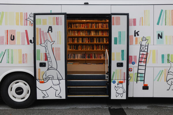 Novi bibliobus. Foto: N. Rovan