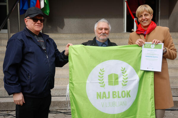 podelitev naziva Naj blok v Ljubljani 