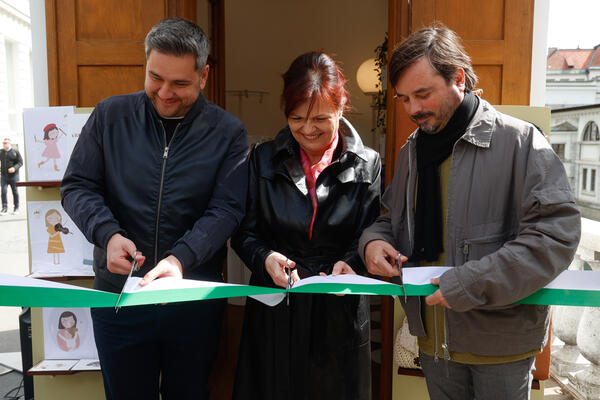 Dejan Marinčič, Lilijana Madjar and Rok Žnidaršič. Photo: N. Rovan