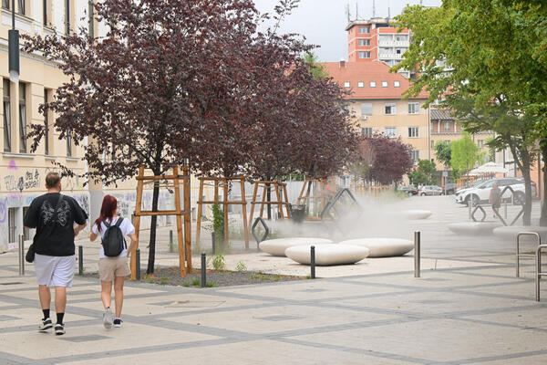 Prenovljena Čufarjeva ulica. Foto: Bobo