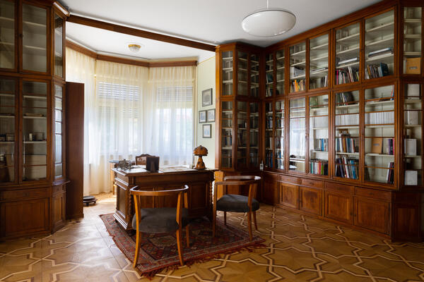 Vila Zlatica Hribarjeva knjiznica 