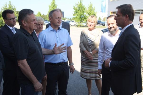 Župan Zoran Janković in predsednik vlade dr. Miro Cerar