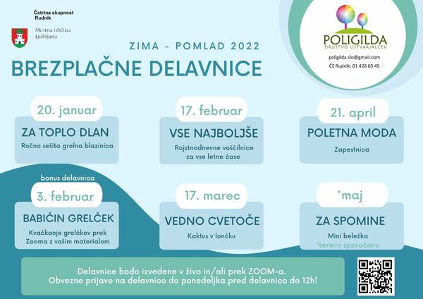 Brezplacne delavnice Poligilda CS Rudnik