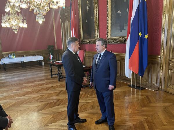 župana ljubljane in Dunaja