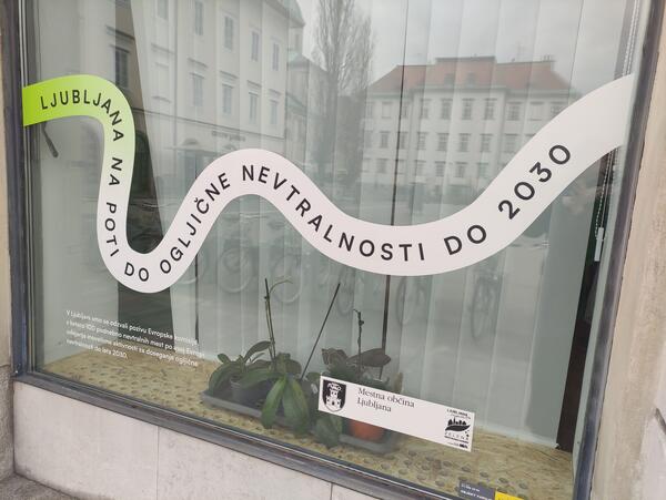 okno z vijugo Misije 100 
