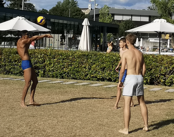 Odbojka na mivki na Kopališču Kolezija. Foto: arhiv MOL