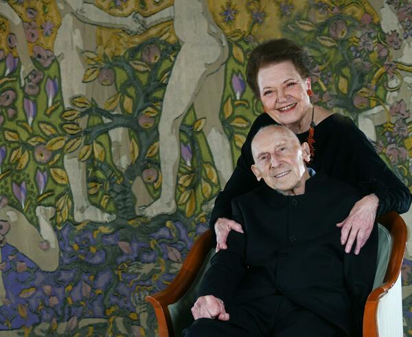 Stanko Kristl and Elza Budau