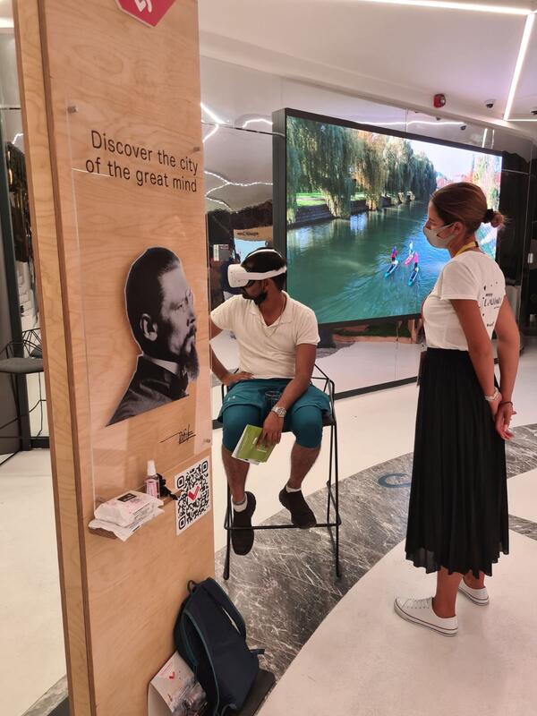 ogled Plečnikove Ljubljane skozi VR očala